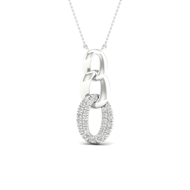 1/5 Ctw Cuban Link Fashion Pendant