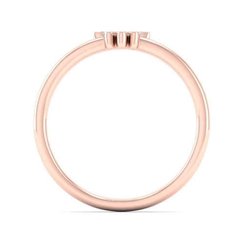 0.06 Ctw Hamsa Lab Grown Fashion Ring