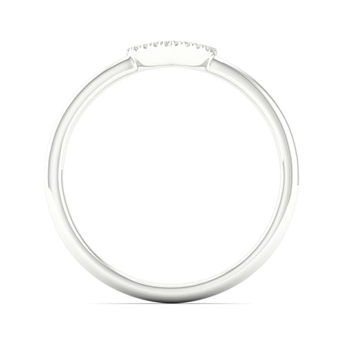 0.065 Ctw Minimalist Heart Lab Grown Fashion Ring