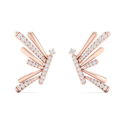 1/3 Ctw Serene Lab Grown Fashion Ear Stud