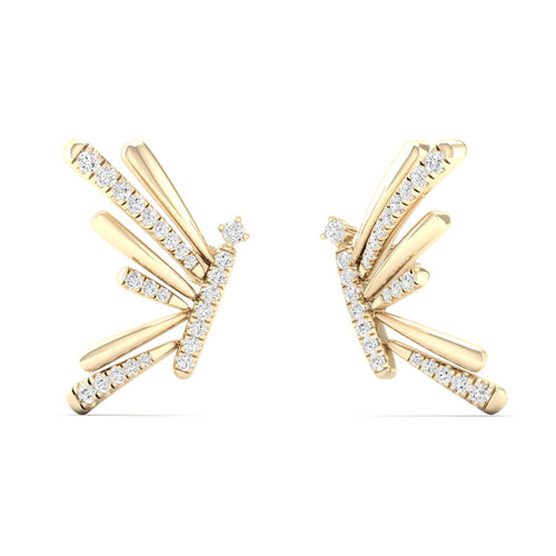 1/3 Ctw Serene Lab Grown Fashion Ear Stud