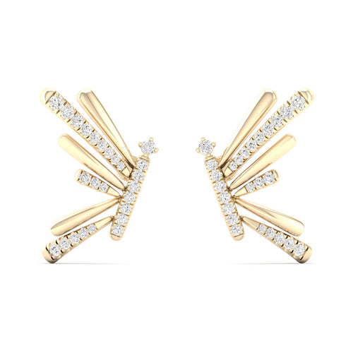 1/3 Ctw Serene Lab Grown Fashion Ear Stud