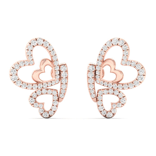 1/2 Ctw Graze Lab Grown Fashion Ear Stud