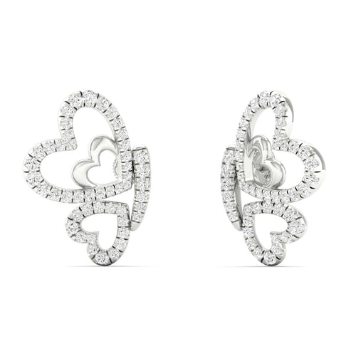 1/2 Ctw Graze Lab Grown Fashion Ear Stud