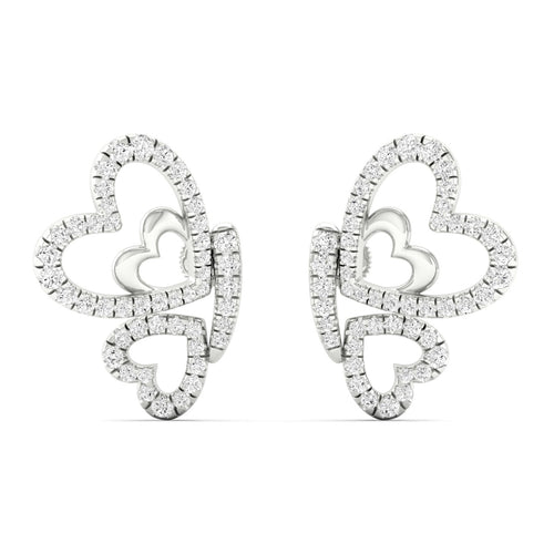 1/2 Ctw Graze Lab Grown Fashion Ear Stud