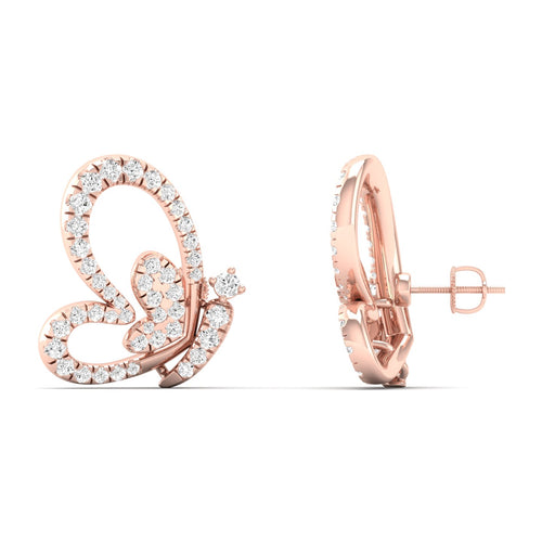 1/2 Ctw Allure Lab Grown Fashion Ear Stud