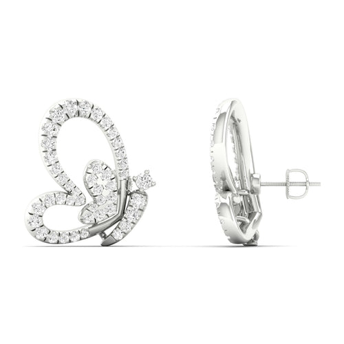 1/2 Ctw Allure Lab Grown Fashion Ear Stud