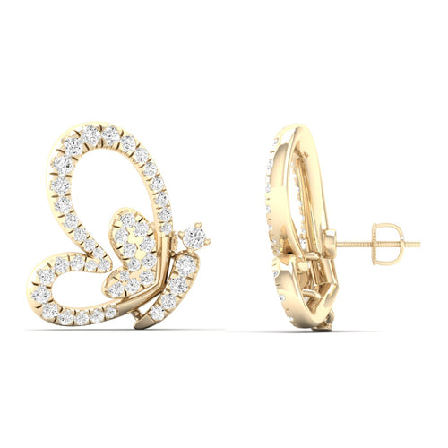 1/2 Ctw Allure Lab Grown Fashion Ear Stud