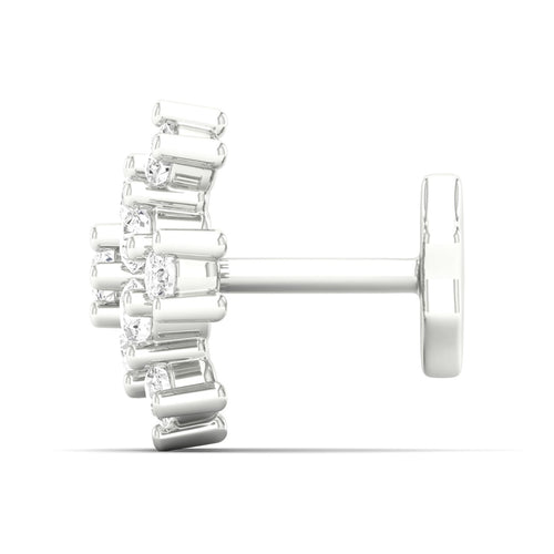 Eira Lab Grown Nose Pin and 2nd Ear Piercing Stud