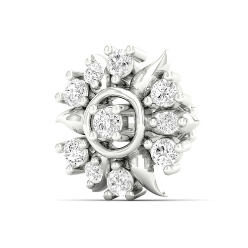 Aster Lab Grown Nose Pin and 2nd Ear Piercing Stud