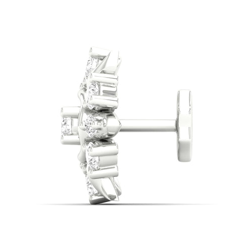 Aster Lab Grown Nose Pin and 2nd Ear Piercing Stud