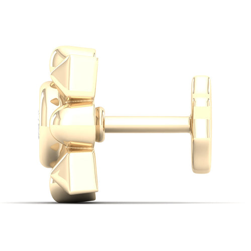 Bloom Lab Grown Nose Pin and 2nd Ear Piercing Stud