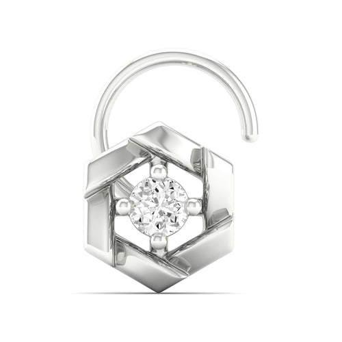 Celena Lab Grown Nose Pin and 2nd Ear Piercing Stud