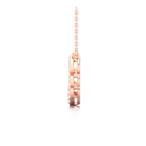 1 Ctw Seven Graduating Cluster Fashion Pendant