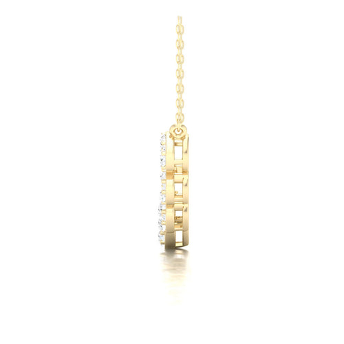 1 Ctw Seven Graduating Cluster Fashion Pendant