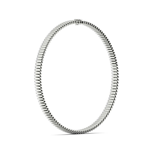 17 3/8 ctw Classic Tennis Marquise Lab Grown Necklace