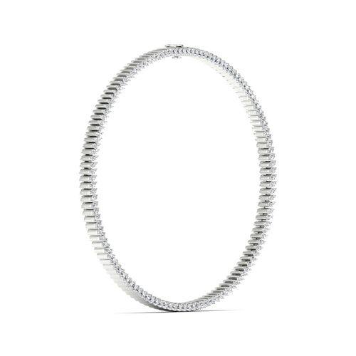 17 3/8 ctw Classic Tennis Marquise Lab Grown Necklace