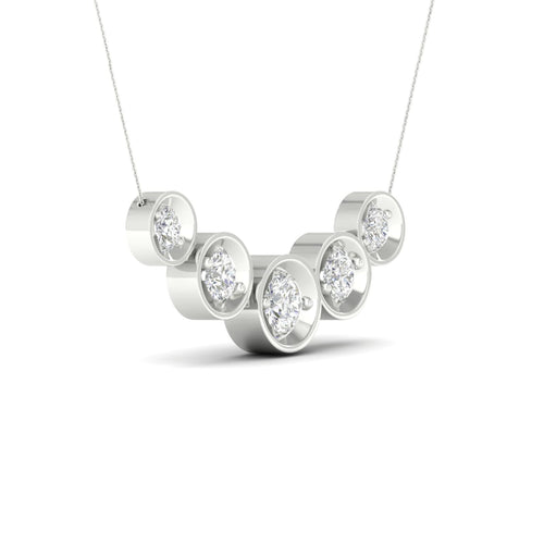 1 ctw Fashion Lab Grown Pendant