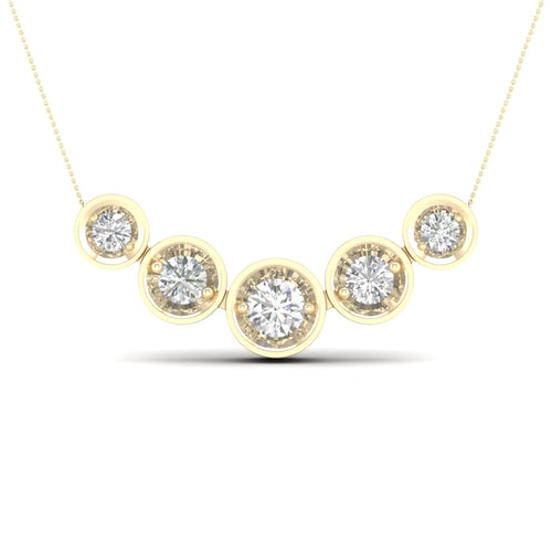 1 ctw Fashion Lab Grown Pendant