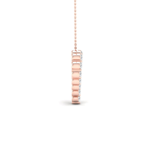 2 Ctw Classic Heart Lab Grown Fashion Pendant