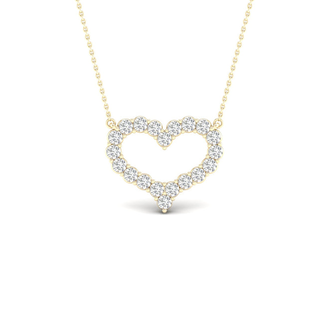 1/4 Ctw Heart Fashion Pendant
