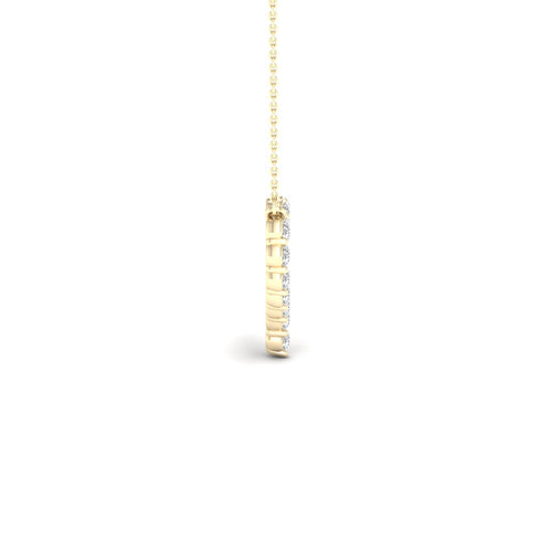 1/4 Ctw Heart Lab Grown Fashion Pendant
