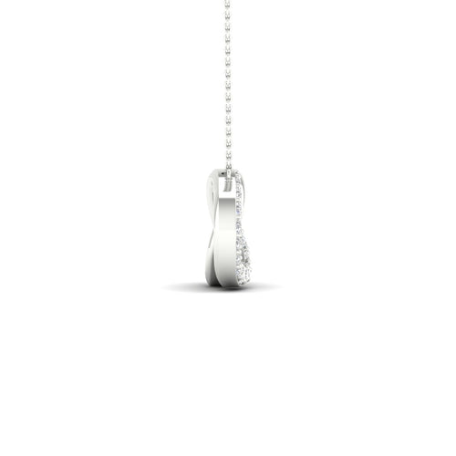 1/10 Ctw Encircle Heart Lab Grown Fashion Pendant