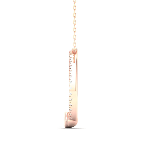 1/3 Ctw Entice Open Circle Lab Grown Fashion Pendant