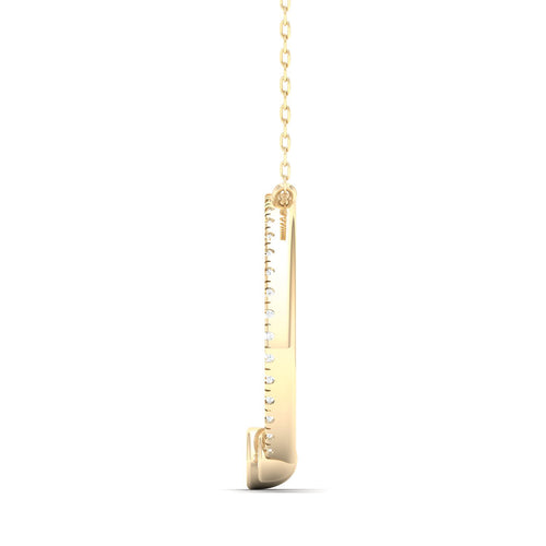 1/3 Ctw Entice Open Circle Lab Grown Fashion Pendant