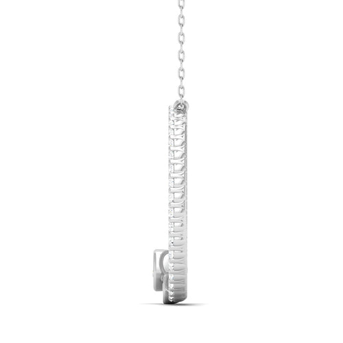 1/2 Ctw Revolve Circle Lab Grown Fashion Pendant