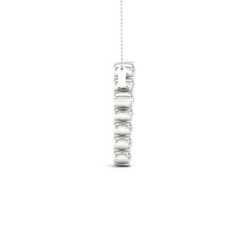 1/2 Ctw Classic Cross Lab Grown Fashion Pendant
