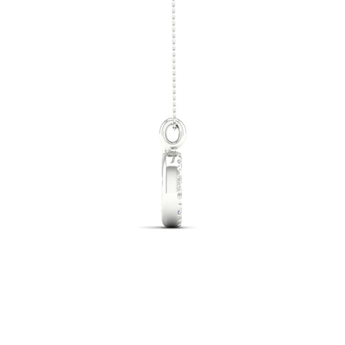 "G" Initial Lab Grown Fashion Pendant