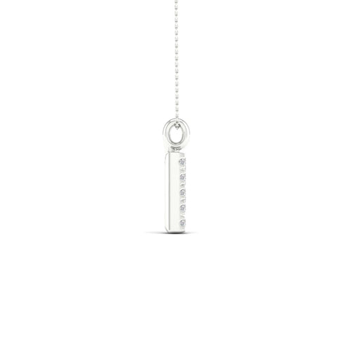 "P" Initial Lab Grown Fashion Pendant