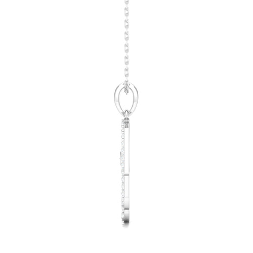 3/8 Ctw Hamsa Evil Eye Fashion Pendant