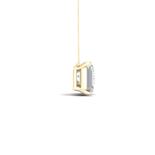 2 3/4 ctw Round Emerald Noi Lab Grown Pendant