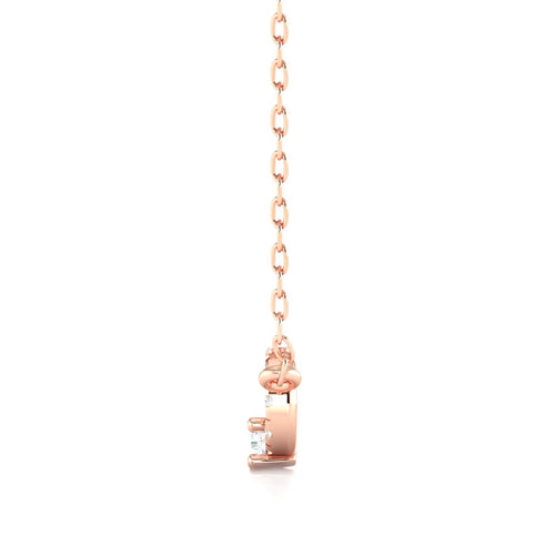 1/6 Ctw Oval Shape Baguette Round Lab Grown Fashion Pendant
