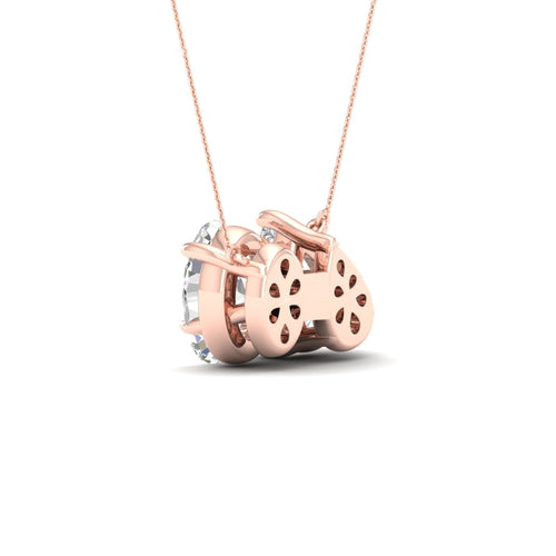 2 ctw Pear Oval Noi Lab Grown Pendant