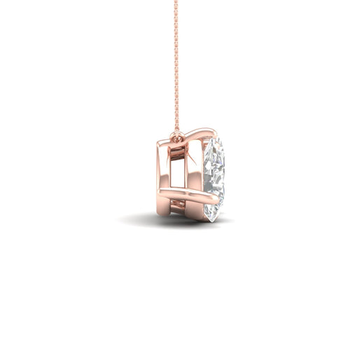 2 ctw Pear Oval Noi Lab Grown Pendant