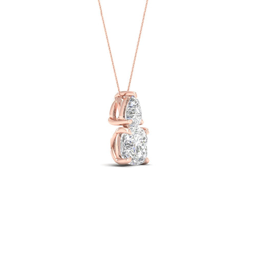 1 Ctw Pear Cushion Noi Lab Grown Fashion Pendant