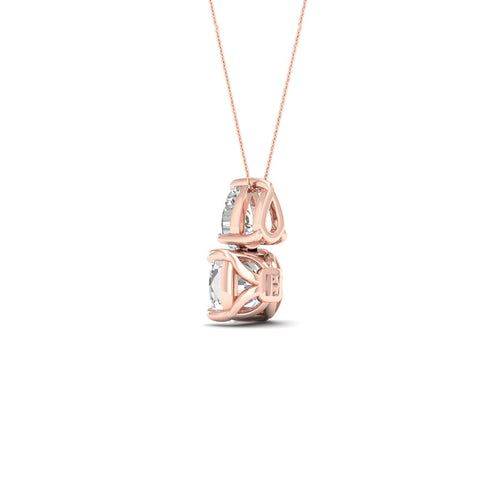 1 Ctw Pear Cushion Noi Lab Grown Fashion Pendant