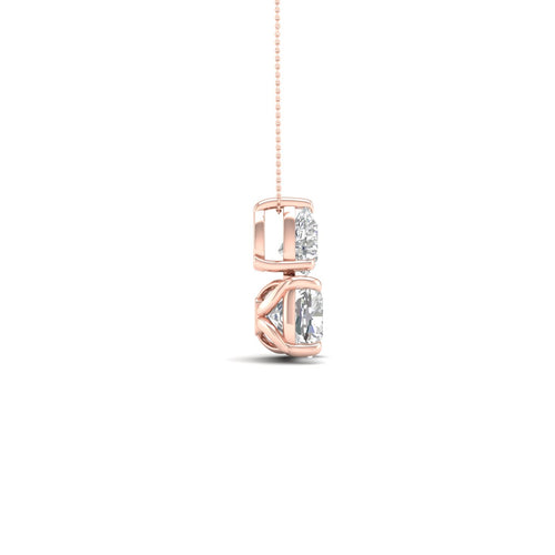 1 Ctw Pear Cushion Noi Lab Grown Fashion Pendant