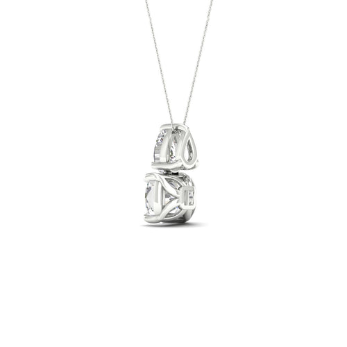 1 Ctw Pear Cushion Noi Lab Grown Fashion Pendant