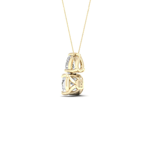 1 Ctw Pear Cushion Noi Lab Grown Fashion Pendant