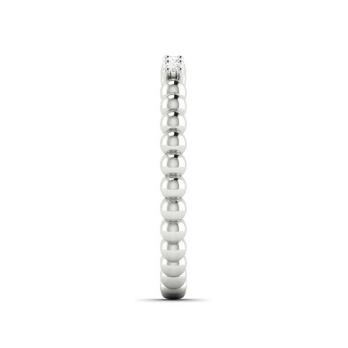 1/10 Ctw Five Stone Bubble Stackable Fashion Ring