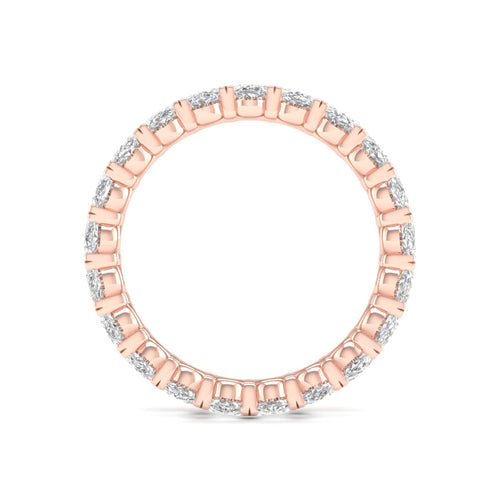 3 ctw Oval Lab Grown Diamond Eternity Band