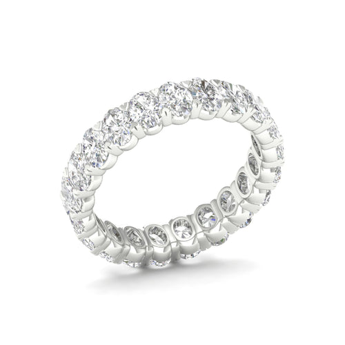 3 ctw Oval Lab Grown Diamond Eternity Band
