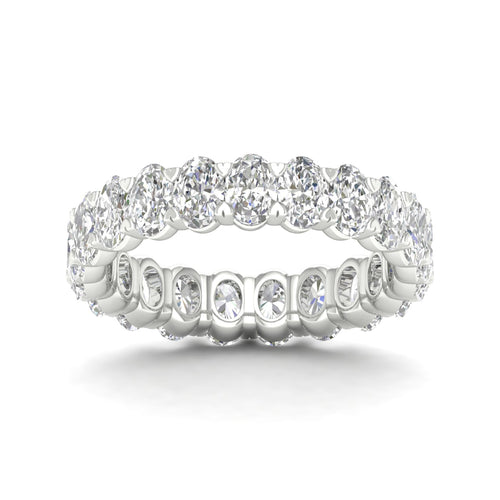3 ctw Oval Lab Grown Diamond Eternity Band