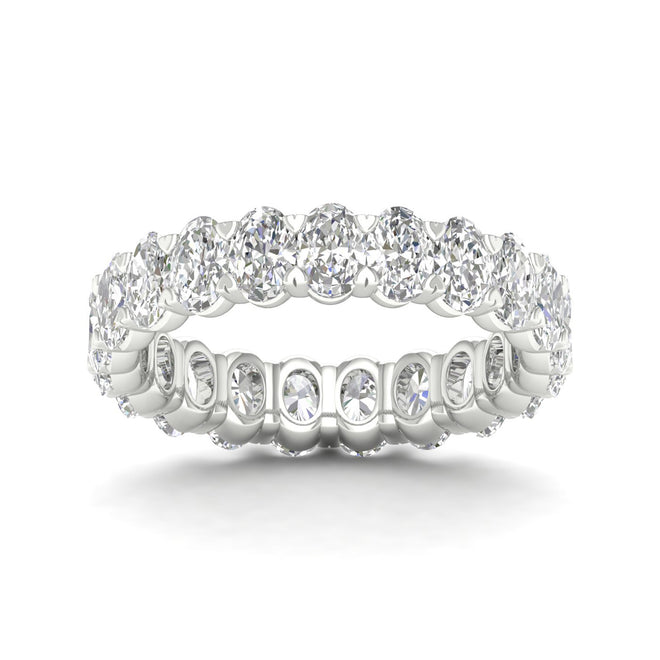 3 ctw Oval Diamond Eternity Band