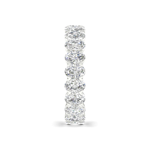 3 ctw Oval Lab Grown Diamond Eternity Band