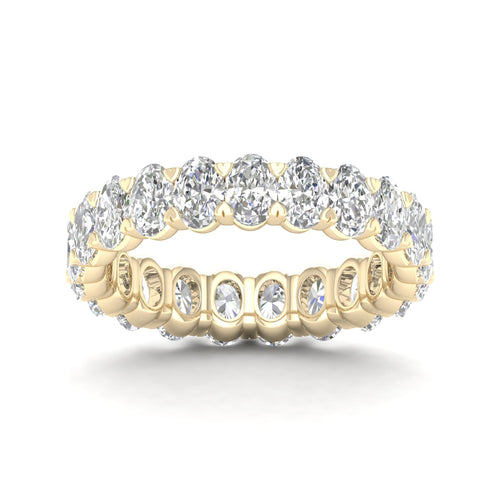 3 ctw Oval Lab Grown Diamond Eternity Band